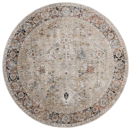 Safavieh Silverado 6'-4" x 6'-4" Rug in Beige / Rust