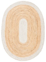 Safavieh Braided 5'-0" x 7'-0" Rug in Beige / Natural