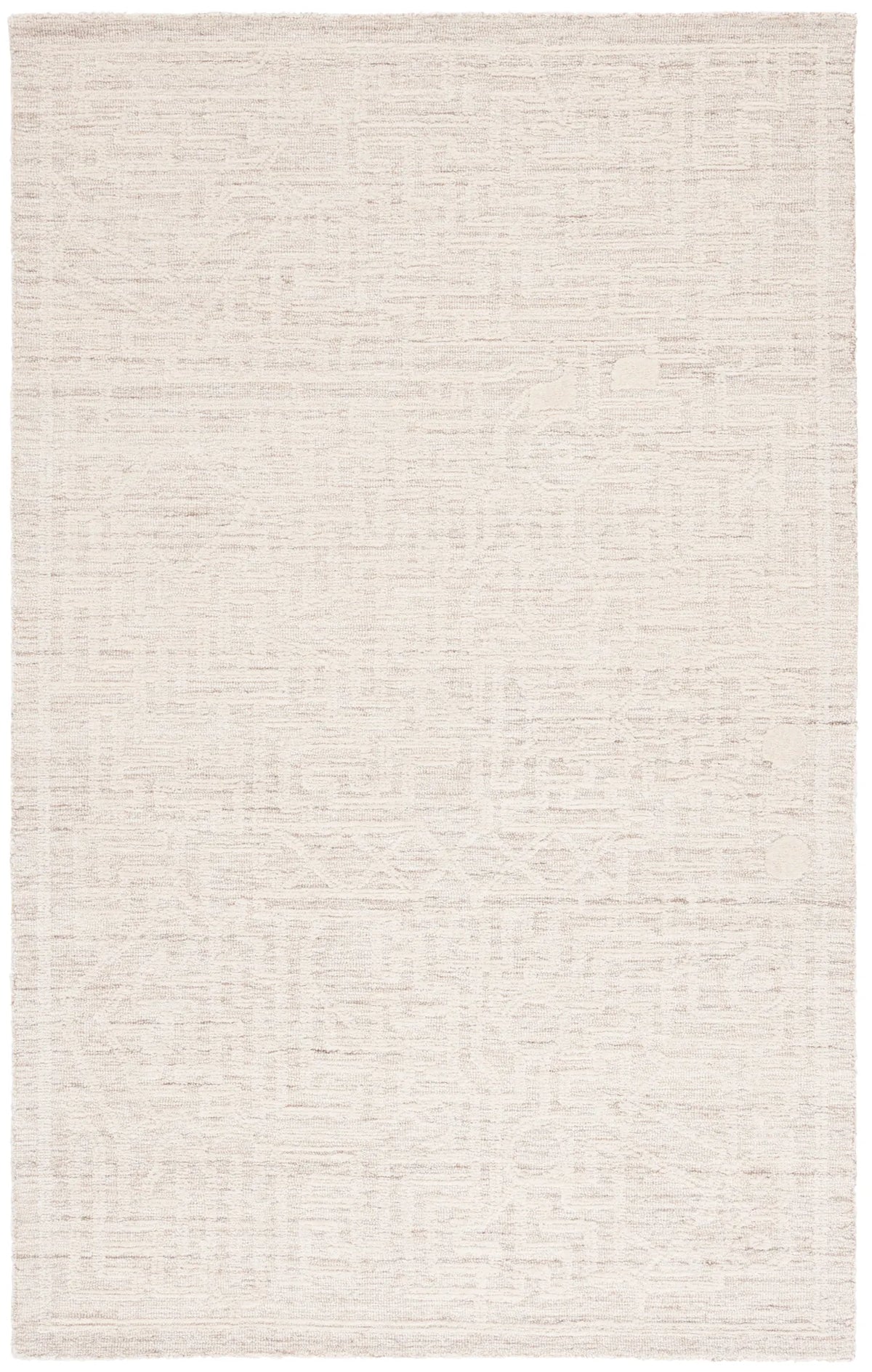 Safavieh Abstract 4'-0" x 6'-0" Rug in Beige / Ivory