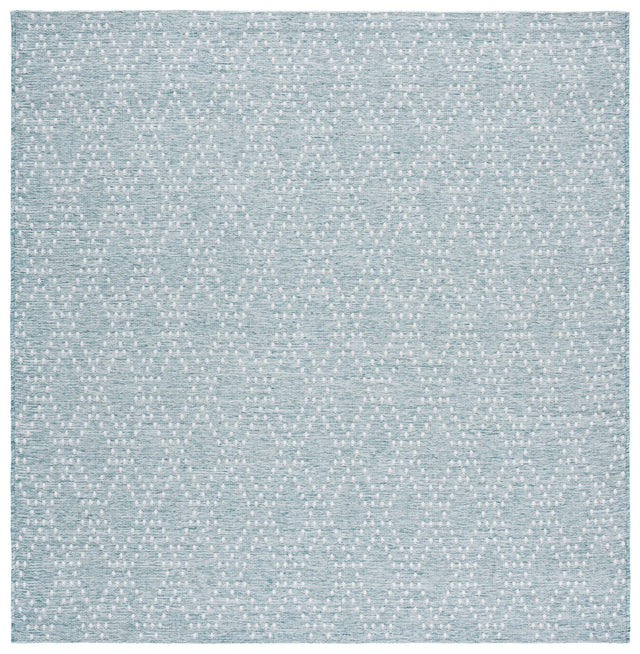 Safavieh Sunset 6'-7" x 6'-7" Rug in Aqua / Beige