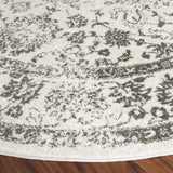 Safavieh Adirondack 6'-0" x 6'-0" Rug in Ivory / Dark Green