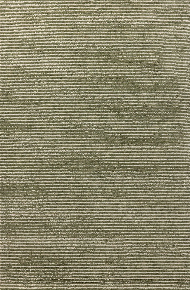 Loloi Sunday SUN-01 Olive / Ivory Hand Tufted Rug - main flat