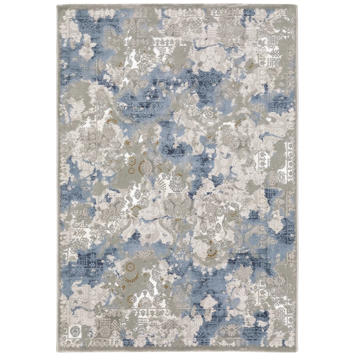 Oriental Weavers Sphinx Easton 3313Q Beige/Blue Rugs - main flat