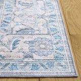 Safavieh Arizona 4'-0" x 6'-0" Rug in Grey / Turquoise