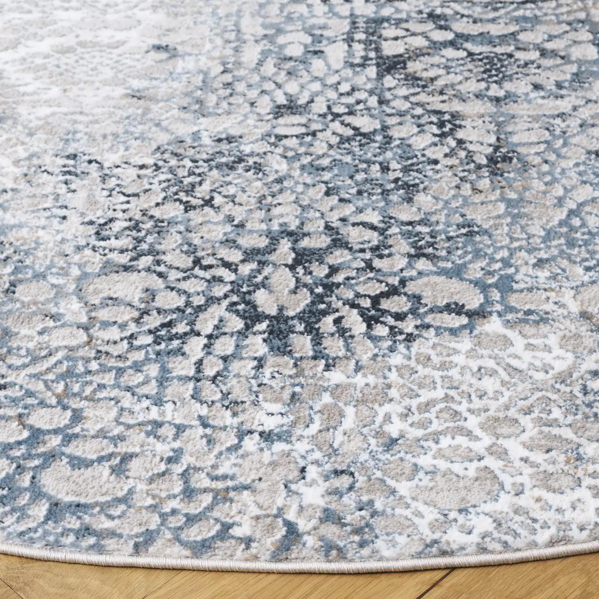 Safavieh Parker 6'-7" x 6'-7" Rug in Blue / Taupe
