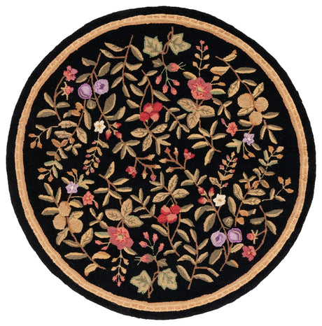 Safavieh Chelsea 5'-6" x 5'-6" Rug in Black