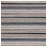 Safavieh Montauk 6'-0" x 6'-0" Rug in Grey / Black