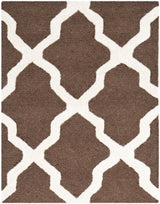 Safavieh Cambridge 2'-0" x 3'-0" Rug in Dark Brown / Ivory