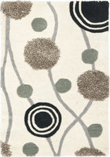 Safavieh Soho 2'-0" x 3'-0" Rug in Ivory / Grey