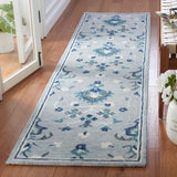 Safavieh Metro 2'-3" x 9'-0" Rug in Blue / Ivory