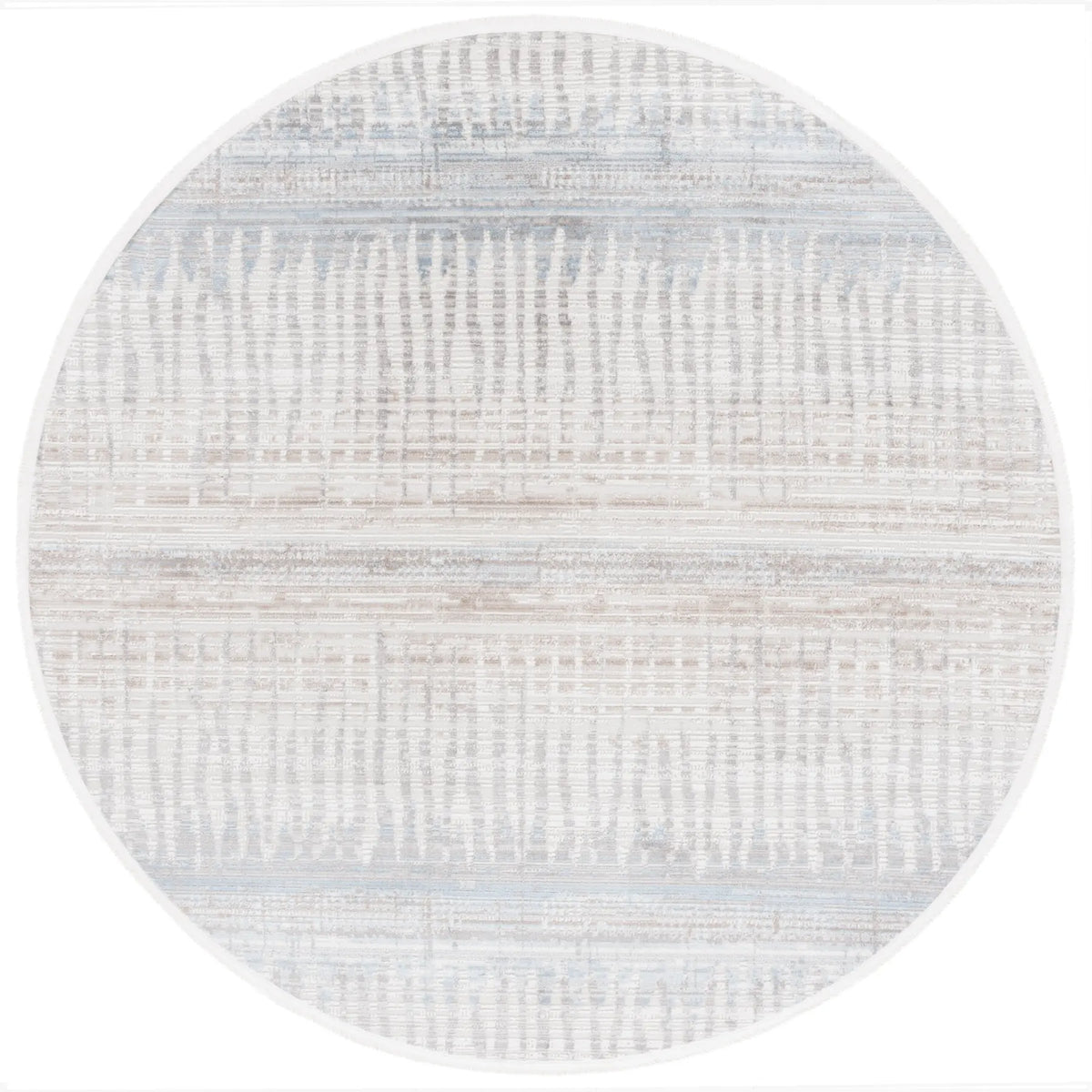 Safavieh Mila 6'-7" x 6'-7" Rug in Beige / Blue