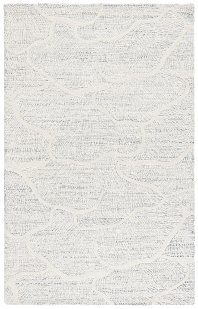 Safavieh Pine 4'-0" x 6'-0" Rug in Grey / Ivory