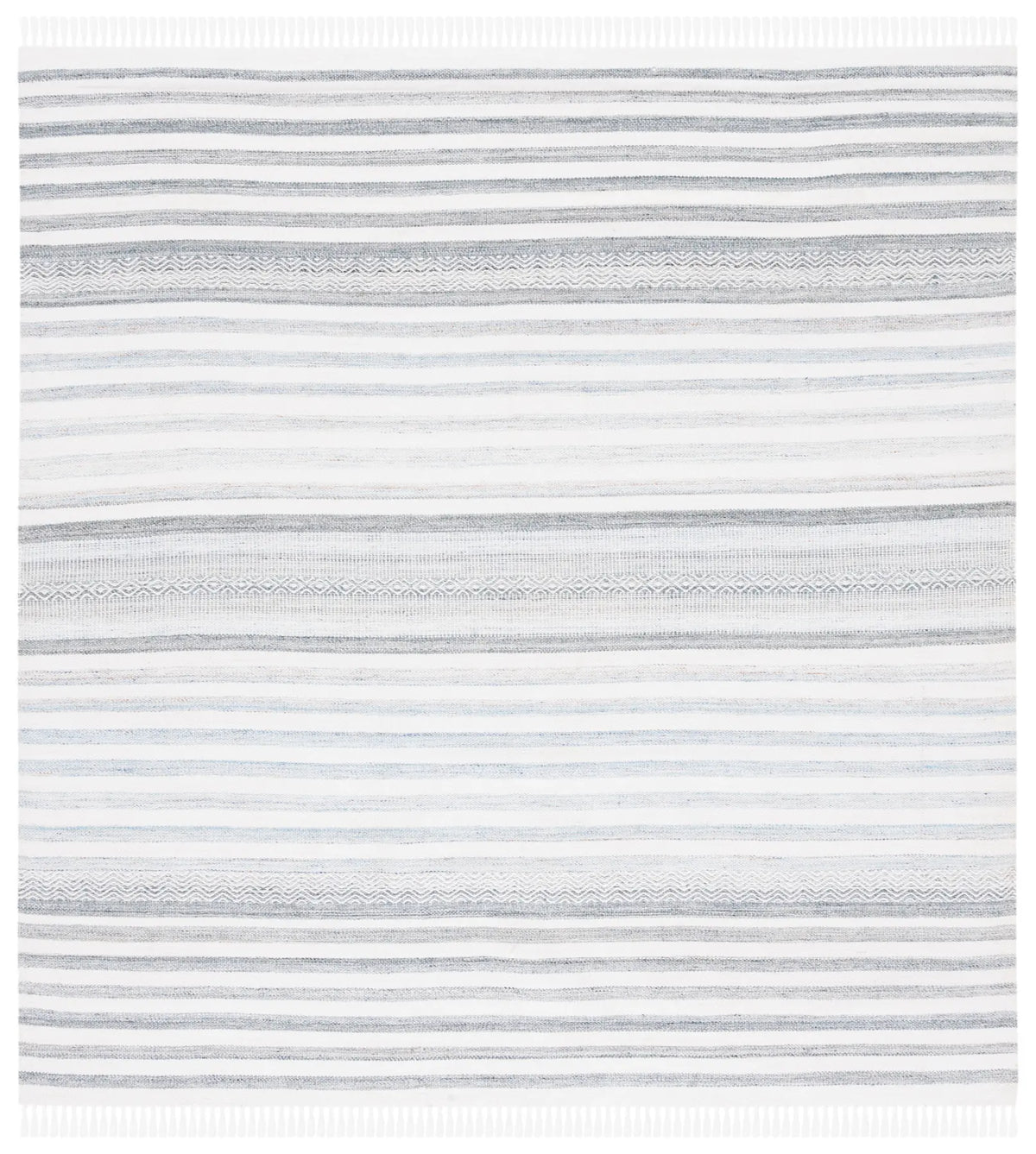 Safavieh Kilim 6'-0" x 6'-0" Rug in Ivory / Light Blue