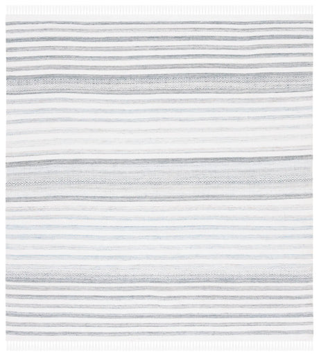 Safavieh Kilim 6'-0" x 6'-0" Rug in Ivory / Light Blue