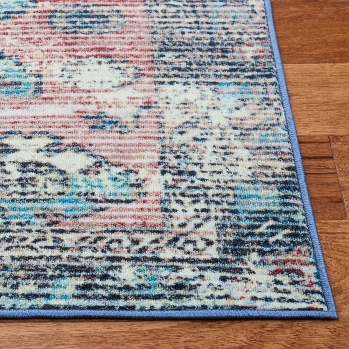 Safavieh Journey 4'-4" x 6'-0" Rug in Pink / Blue