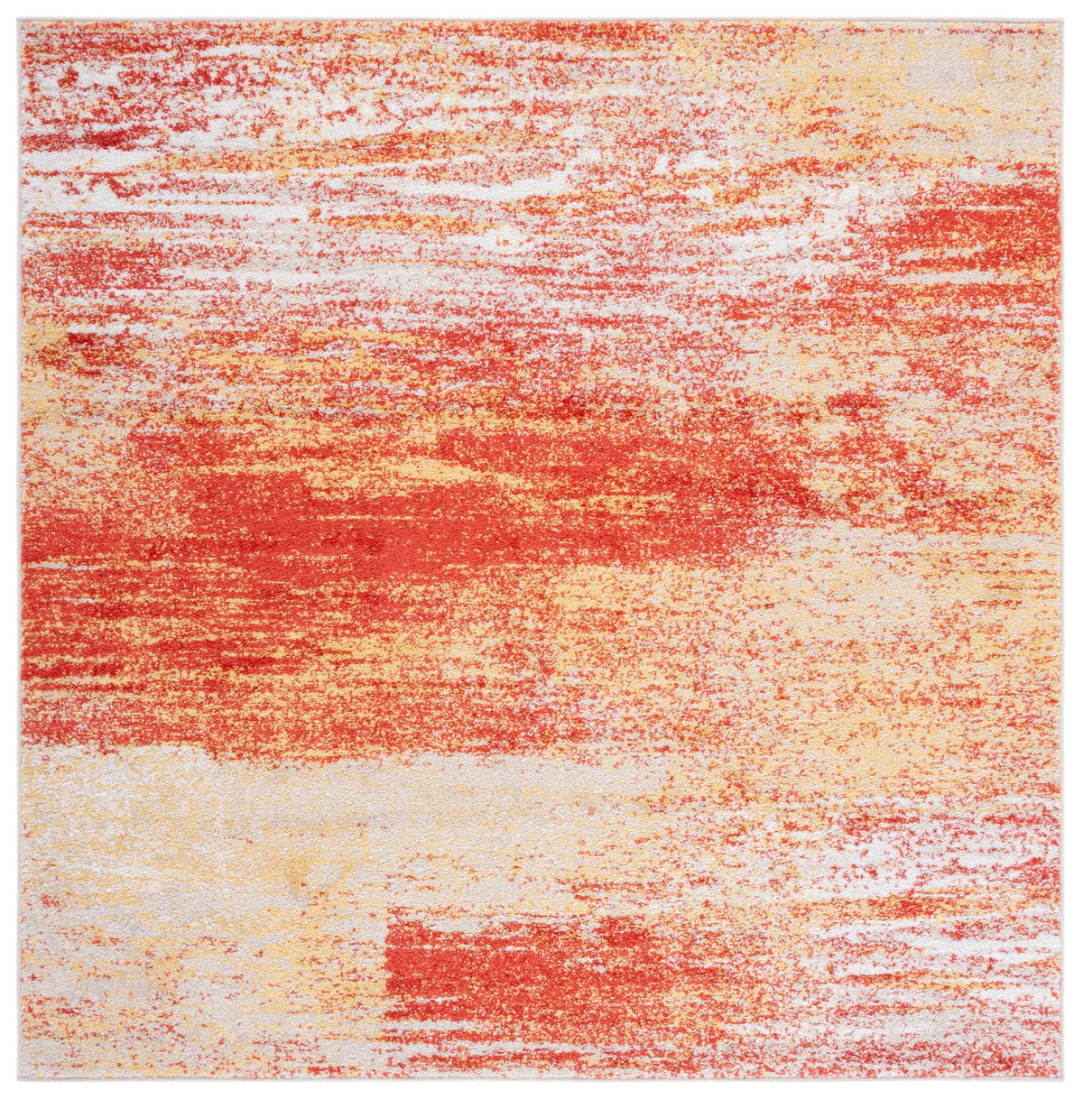 Safavieh Adirondack 6'-0" x 6'-0" Rug in Rust / Gold