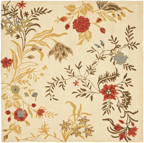Safavieh Blossom 6'-0" x 6'-0" Rug in Beige / Multi