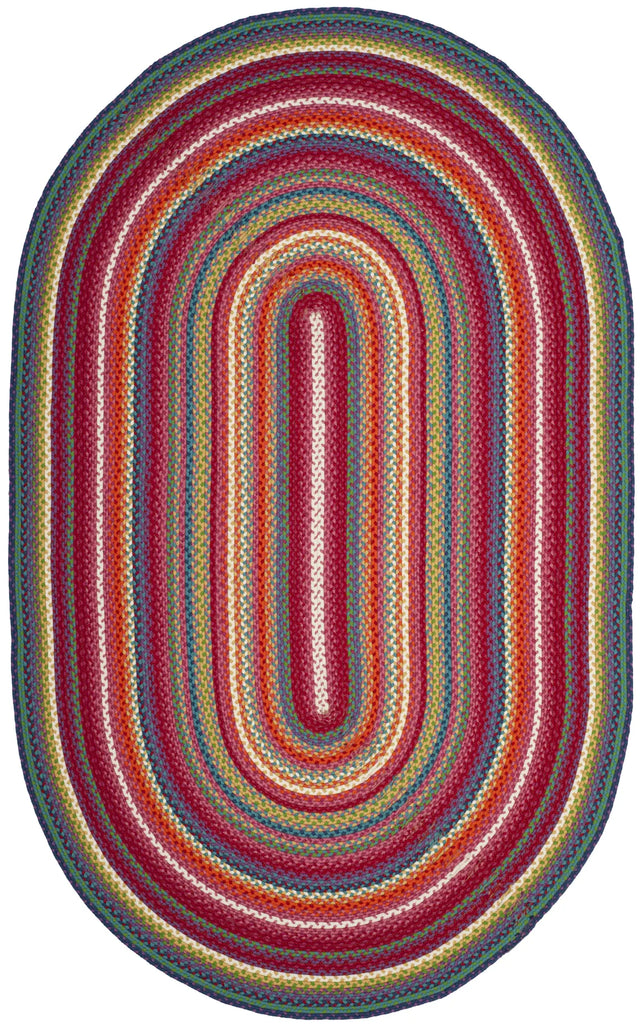 Safavieh Braided 5'-0" x 8'-0" Rug in Multi