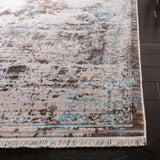 Safavieh Vintage Persian 4'-0" x 6'-0" Rug in Brown / Light Blue