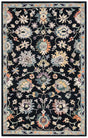 Safavieh Blossom 4'-0" x 6'-0" Rug in Black / Blue
