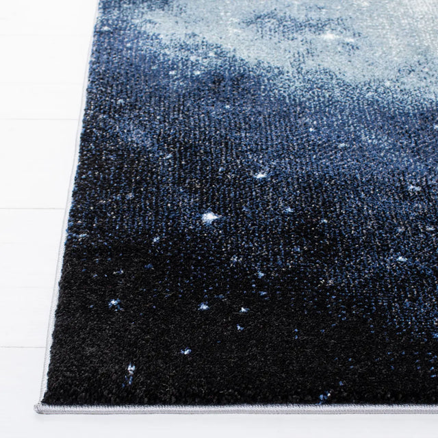 Safavieh Galaxy 4'-0" x 6'-0" Rug in Blue / Ivory