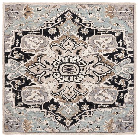 Safavieh Aspen 6'-0" x 6'-0" Rug in Blue / Black