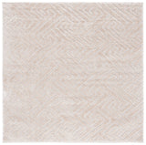 Safavieh Tahoe Shag 6'-7" x 6'-7" Rug in Beige