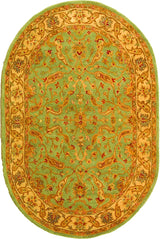 Safavieh Antiquity 4'-6" x 6'-6" Rug in Teal / Beige
