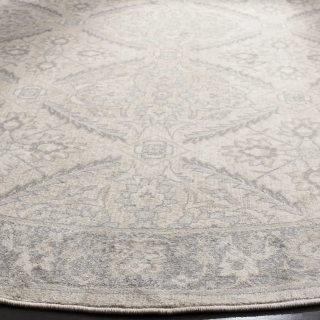 Safavieh Brentwood 5'-0" x 5'-0" Rug in Cream / Grey