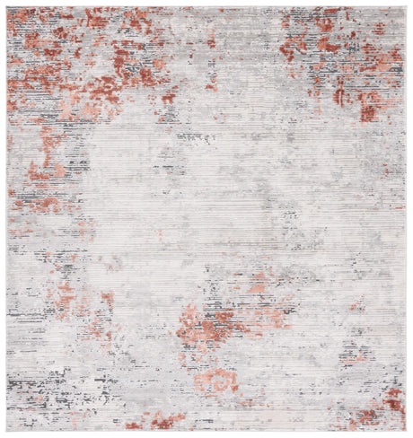 Safavieh Invista 6'-7" x 6'-7" Rug in Grey / Light Grey