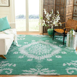 Safavieh Stone Wash 6'-0" x 9'-0" Rug in Emerald
