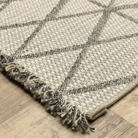 Oriental Weavers Sphinx Gillian 1331V Black Rugs - corner detail
