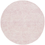Safavieh Ebony 6'-0" x 6'-0" Rug in Pink / Ivory