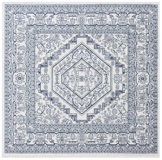 Safavieh Adirondack 6'-0" x 6'-0" Rug in Ivory / Navy