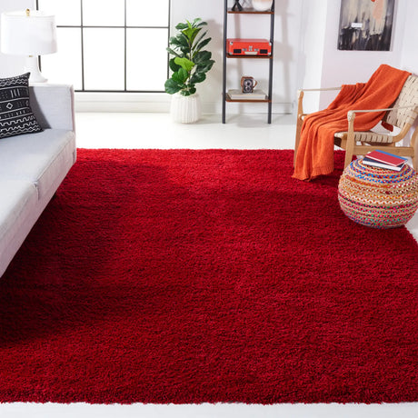 Safavieh Santa Monica Shag 9'-6" x 13'-0" Rug in Red