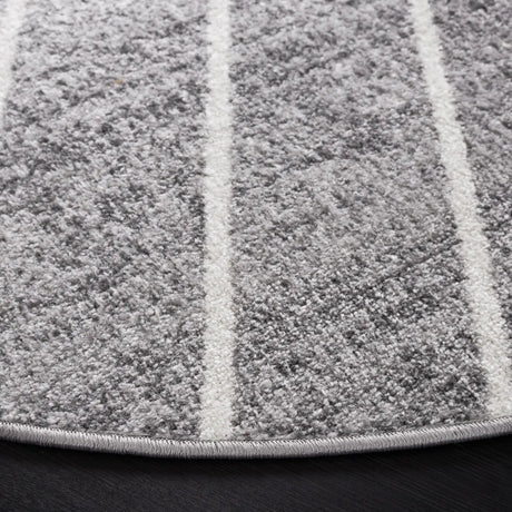 Safavieh Adirondack 6'-0" x 6'-0" Rug in Dark Grey / Ivory