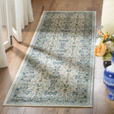 Safavieh Madison 2'-3" x 8'-0" Rug in Ivory / Navy
