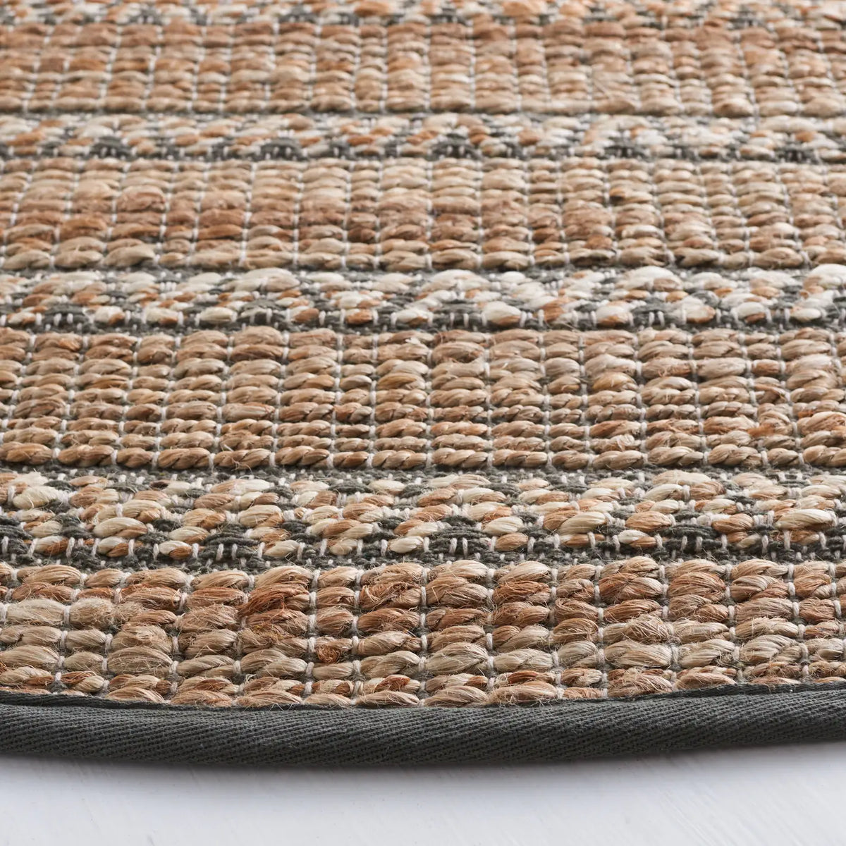 Safavieh Natural Fiber 7'-0" x 7'-0" Rug in Olive / Natural