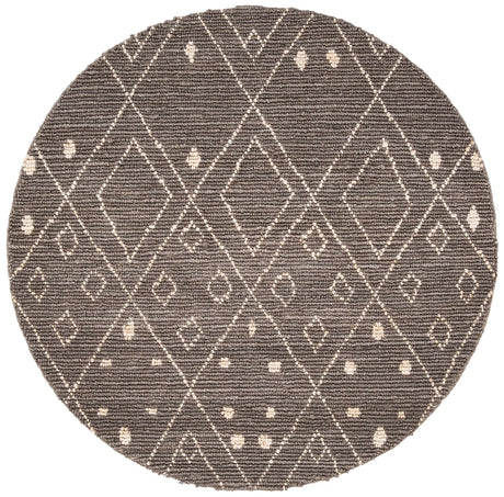 Safavieh Bohemian 6'-0" x 6'-0" Rug in Grey / White