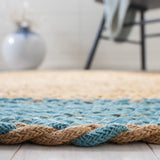 Safavieh Natural Fiber 3'-0" x 5'-0" Rug in Natural / Blue