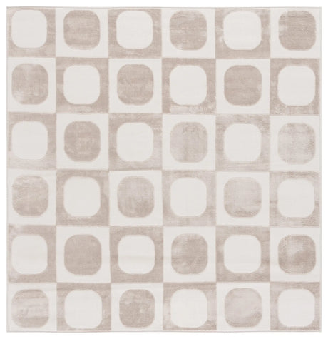 Safavieh Saylor 100 6'-3" x 6'-3" Rug in Beige / Ivory