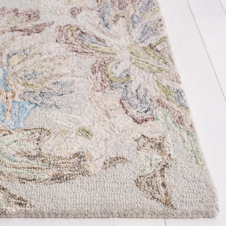 Safavieh Blossom 4'-0" x 6'-0" Rug in Grey / Blue