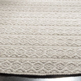 Safavieh Montauk 6'-0" x 6'-0" Rug in Ivory / Grey