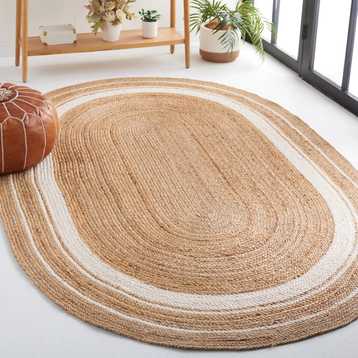 Safavieh Natural Fiber 5'-0" x 8'-0" Rug in Natural / Ivory