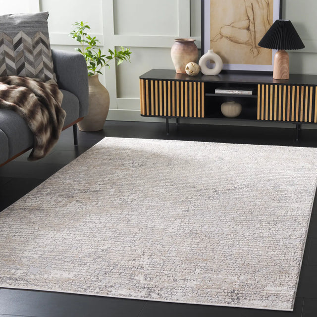 Safavieh Hanna 4'-0" x 6'-0" Rug in Grey / Dark Grey