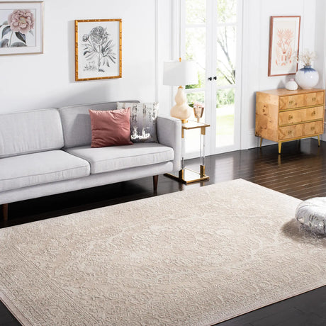 Safavieh Reflection 10'-0" x 14'-0" Rug in Beige / Cream