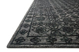 Loloi Cecelia Cec-01 Smoke/Dk. Grey Rug - rug corner