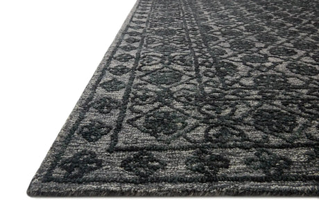 Loloi Cecelia Cec-01 Smoke/Dk. Grey Rug - rug corner
