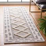 Safavieh Casablanca 2'-3" x 8'-0" Rug in Grey / Ivory