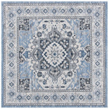 Safavieh Charleston 6'-7" x 6'-7" Rug in Blue / Grey
